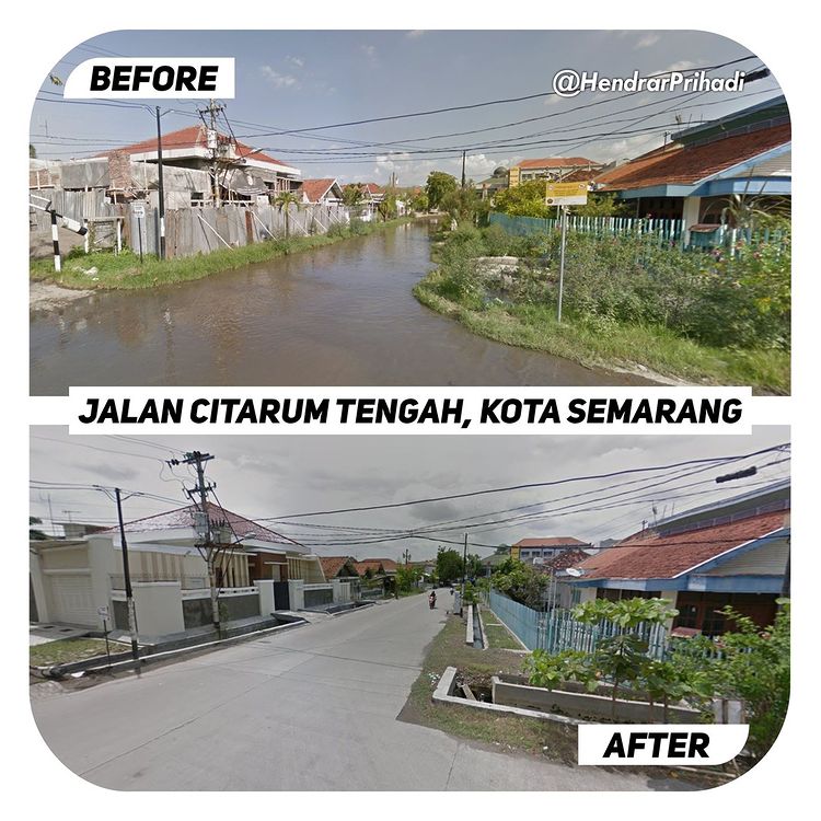Jalan Citarum Tengah Kota Semarang