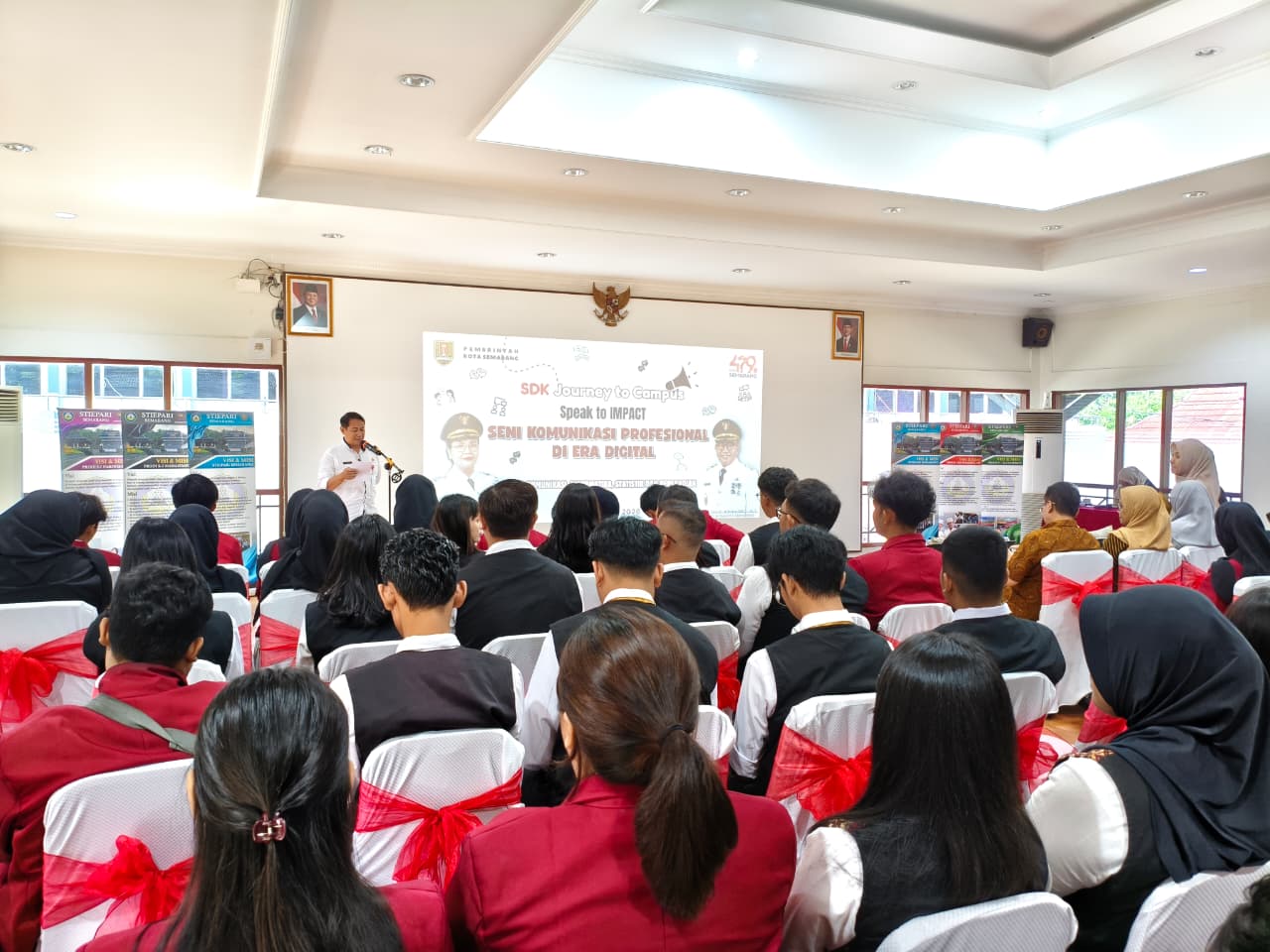 Diskominfo Semarang Bekali Mahasiswa STIEPARI Seni Komunikasi Profesional di Era Digital