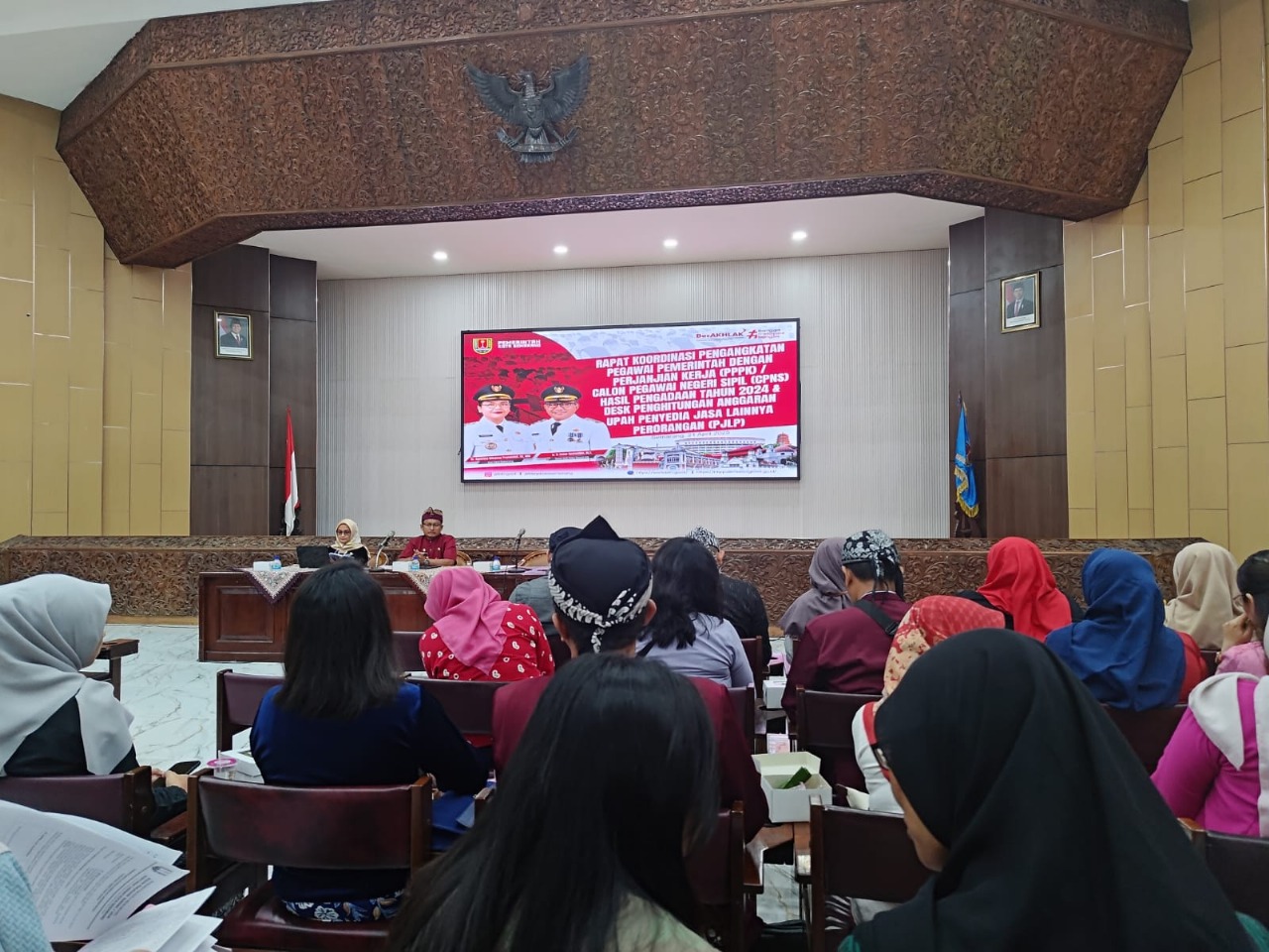 Diskominfo Hadiri Rakor Pengangkatan PPPK dan CPNS Hasil Pengadaan Tahun 2024