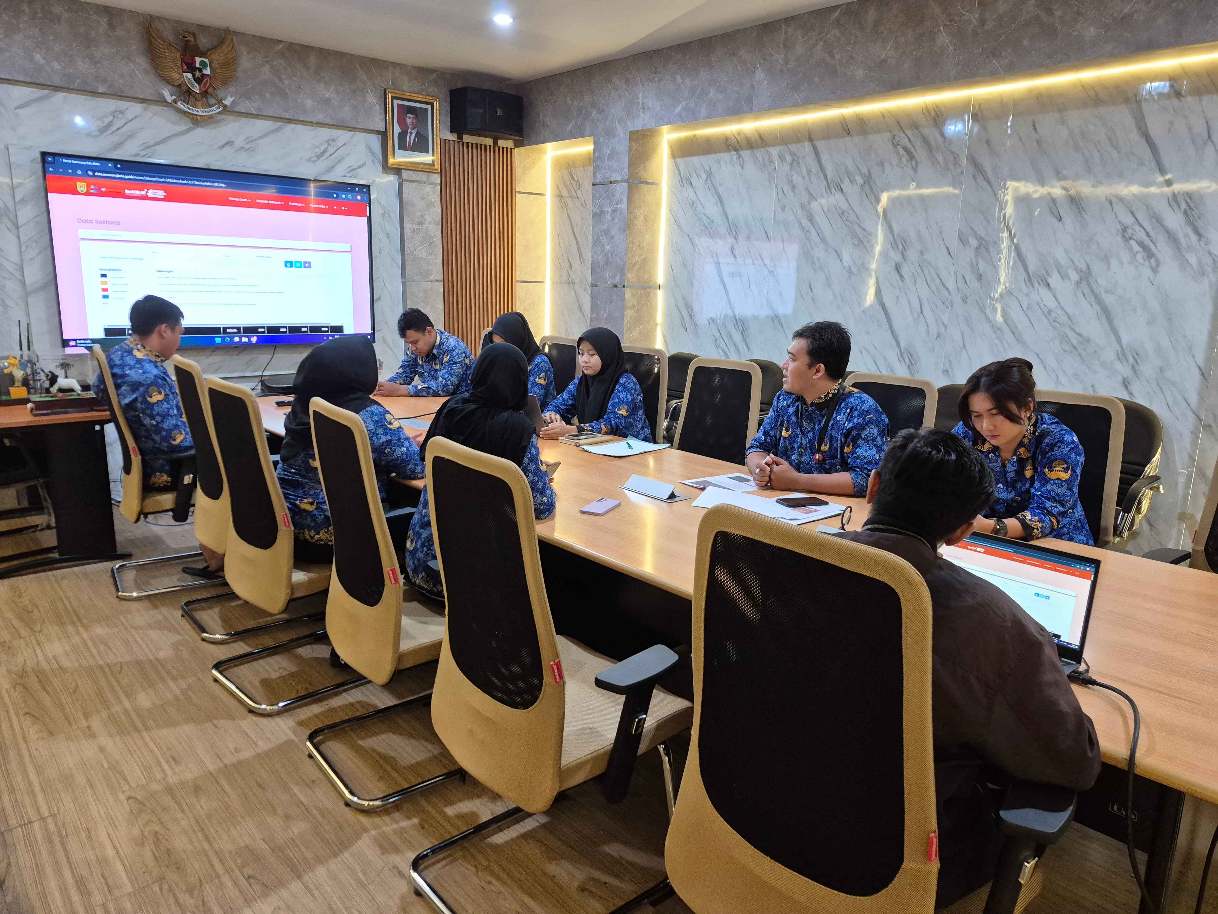 Rapat Koordinasi Pemutakhiran Portal Data Menuju Big Data