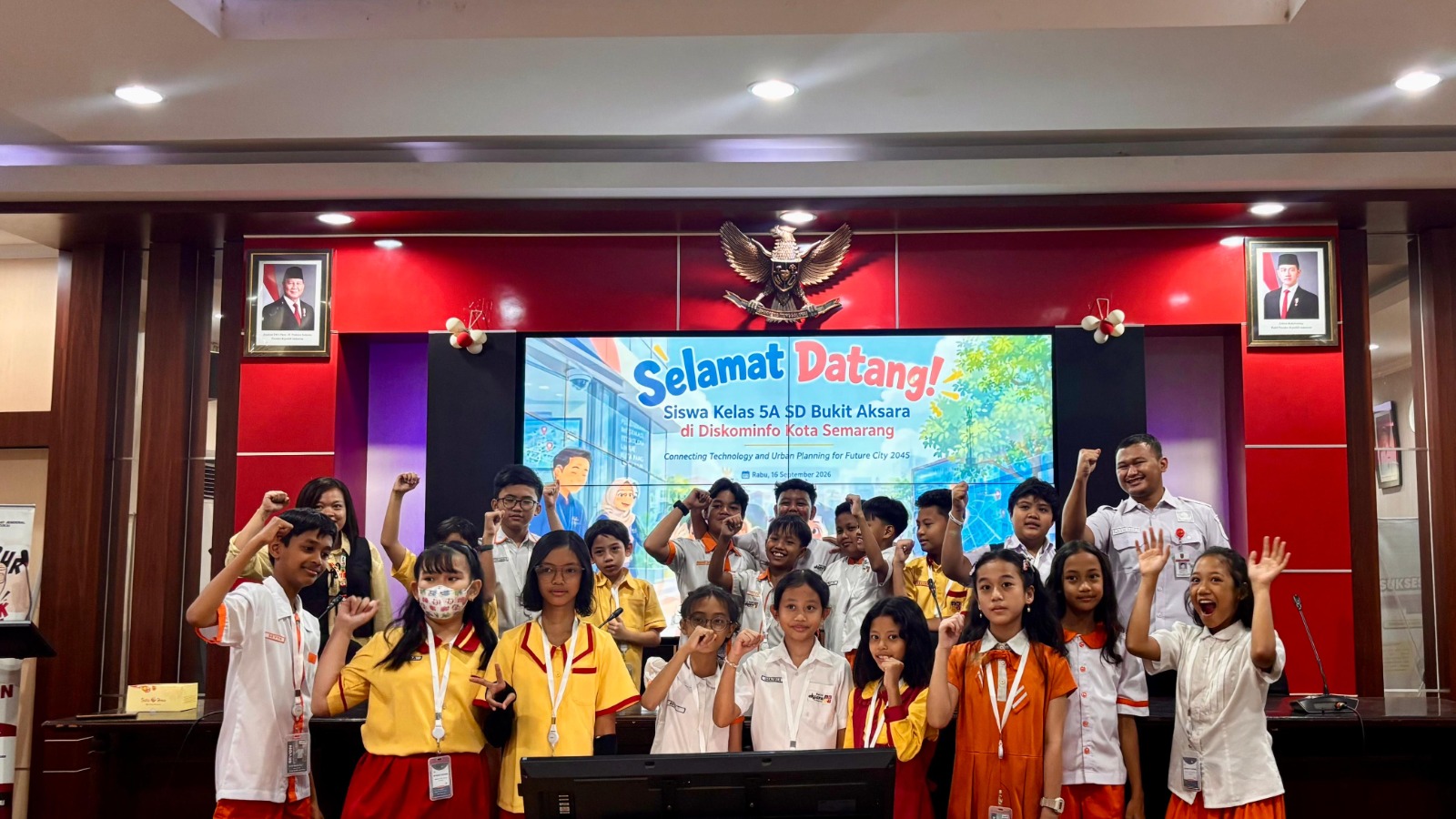 Diskominfo Semarang Terima Field Trip SD Bukit Aksara, Kenalkan Teknologi dan Perencanaan Kota Cerdas Masa Depan