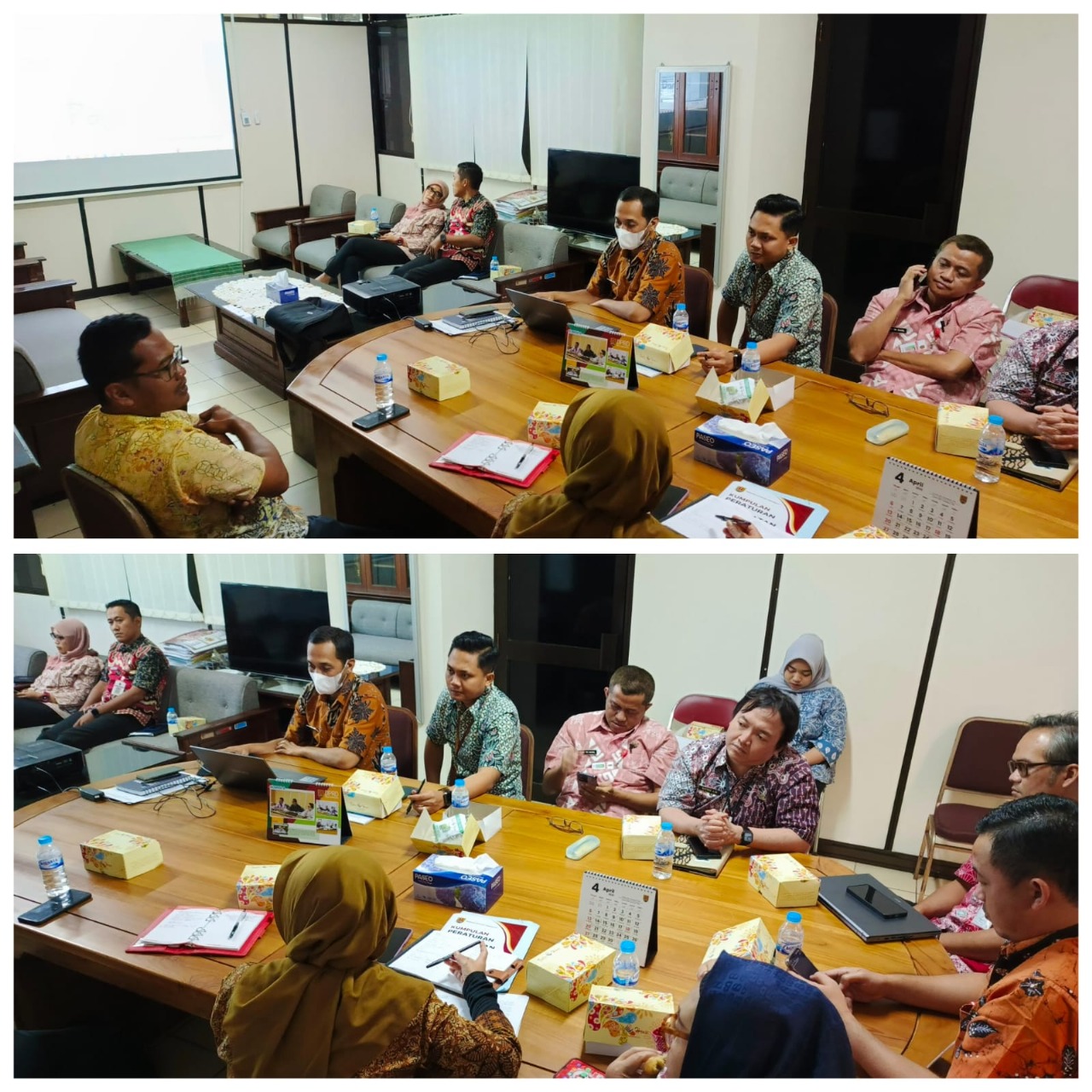 Diskominfo Hadiri Rakor Penyusunan Rekomendasi Evaluasi Pelimpahan Kewenangan Wali Kota kepada Camat