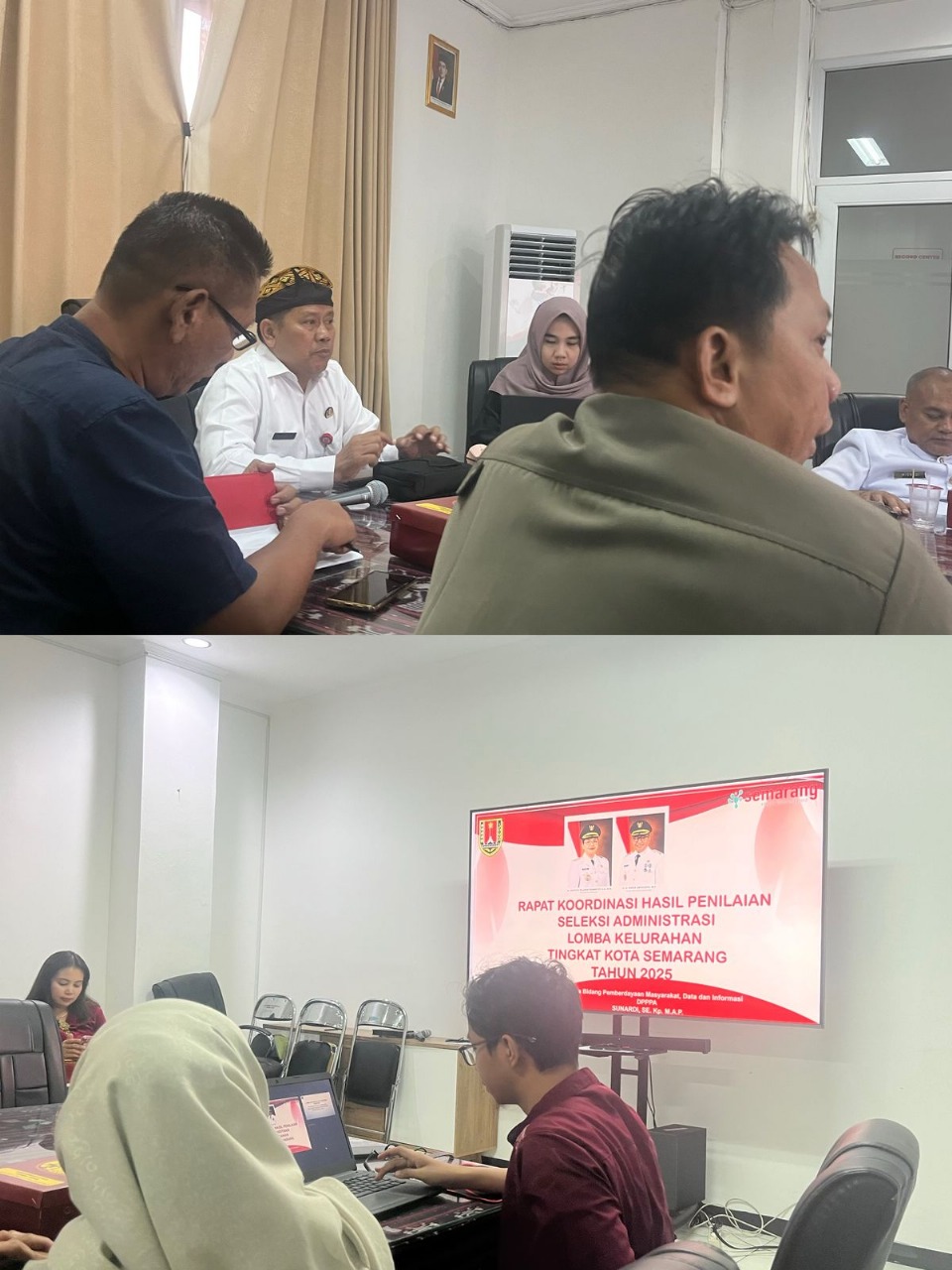 Diskominfo Hadiri Rapat Penilaian Lomba Kelurahan Tahun 2025