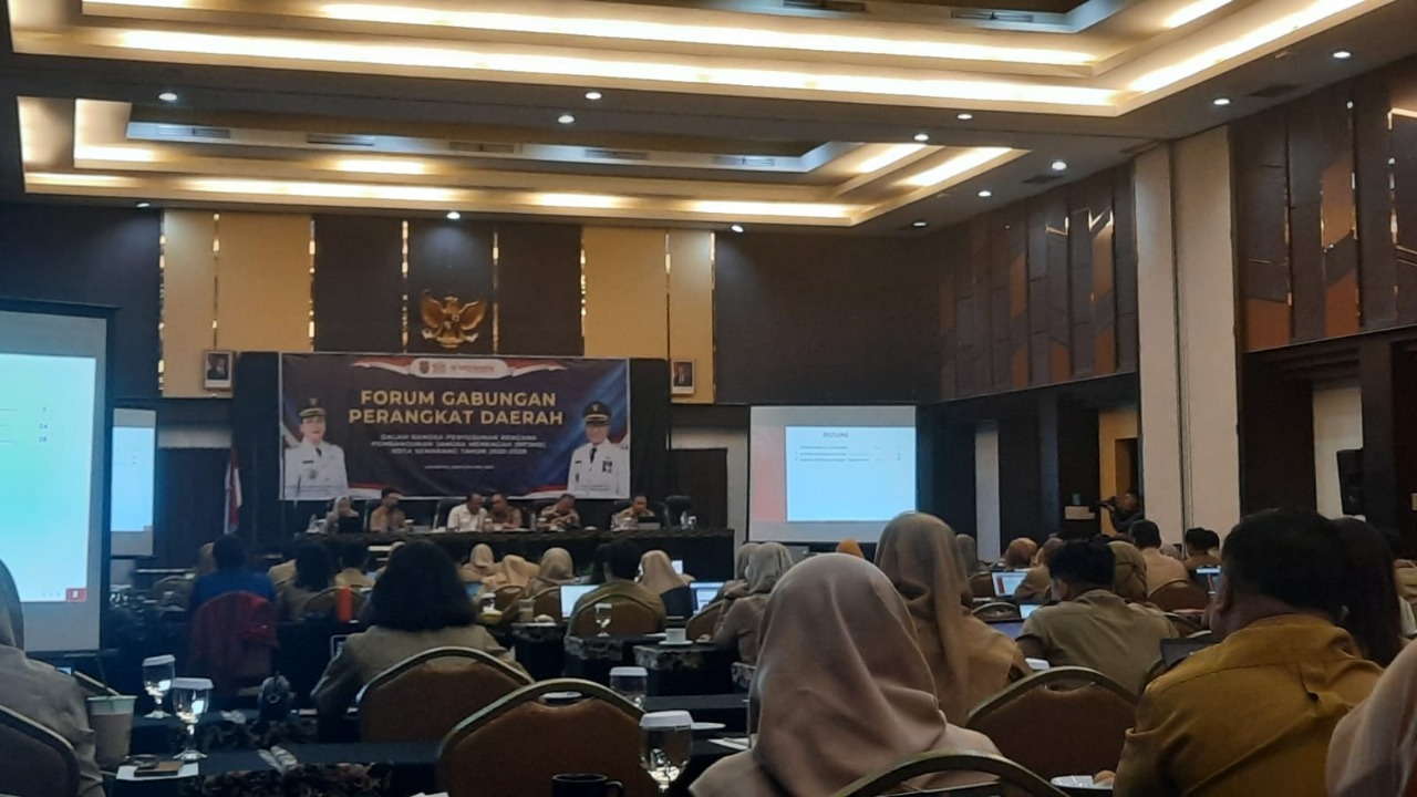 Diskominfo Kota Semarang Hadiri Forum Gabungan Perangkat Daerah untuk Penyusunan RPJMD 2025–2029